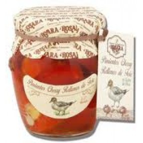 ROSARA Pimientos cherry rellenos de foie frasco 200 grs